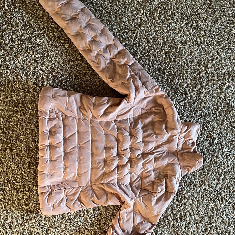Light Pink North Face Puffer Jacket - Picture 4 of 4